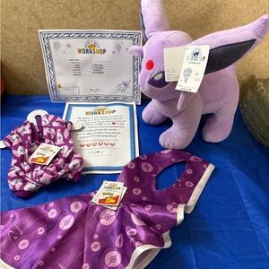 Build a bear Pokémon New with tag lot
